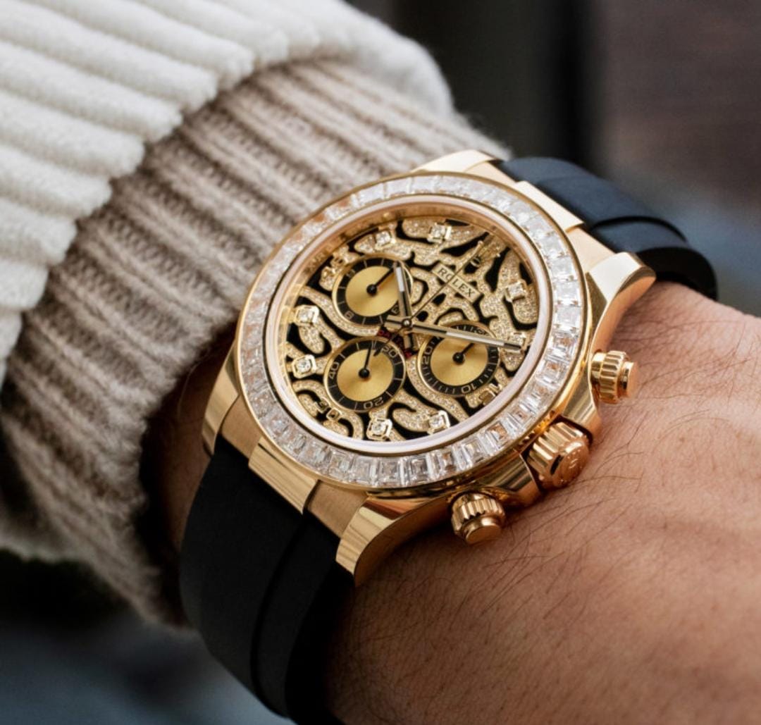 Day Date Men's Tiger Watch